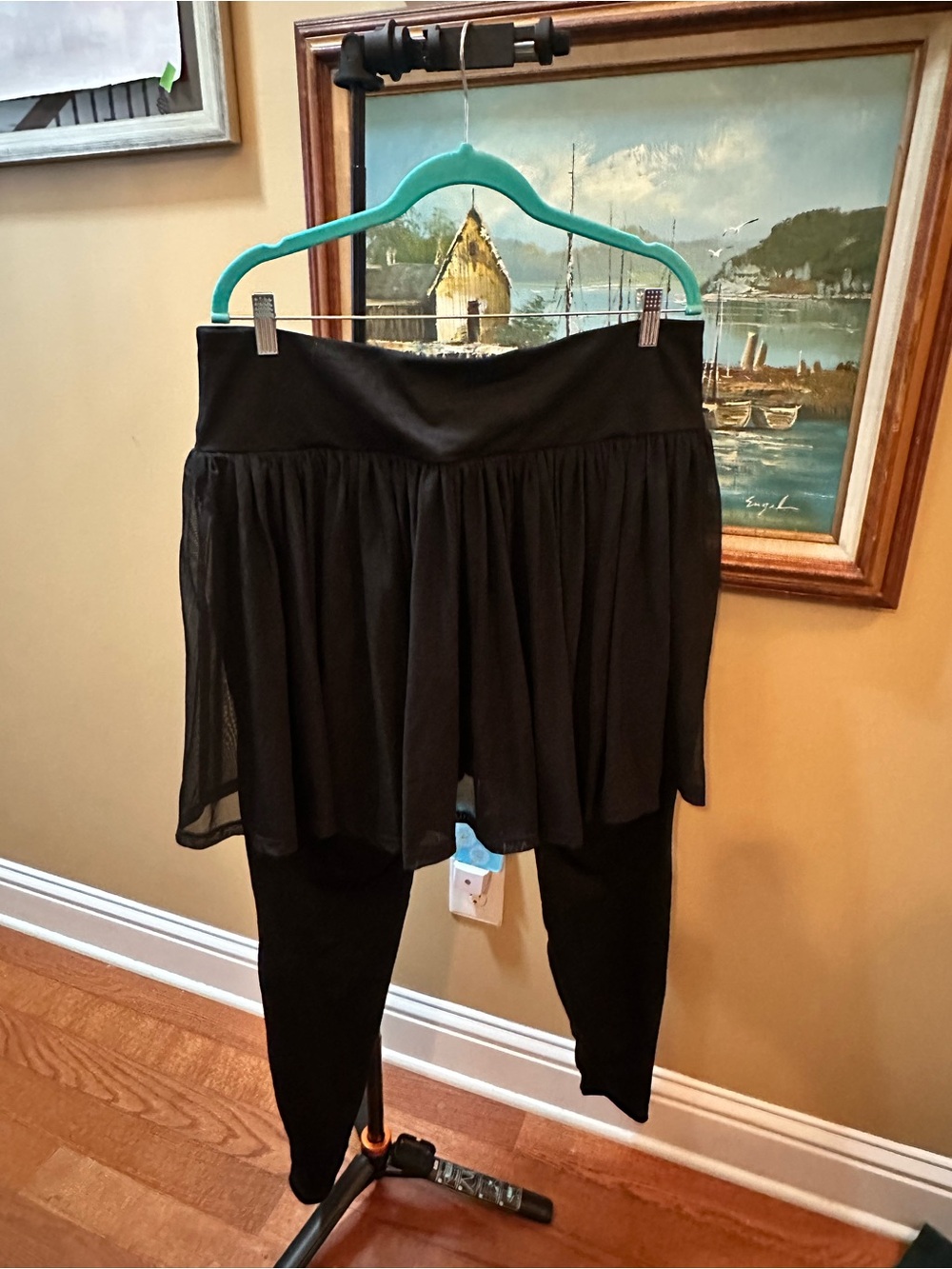 torrid (Tru) Black Layered Skirted Leggings